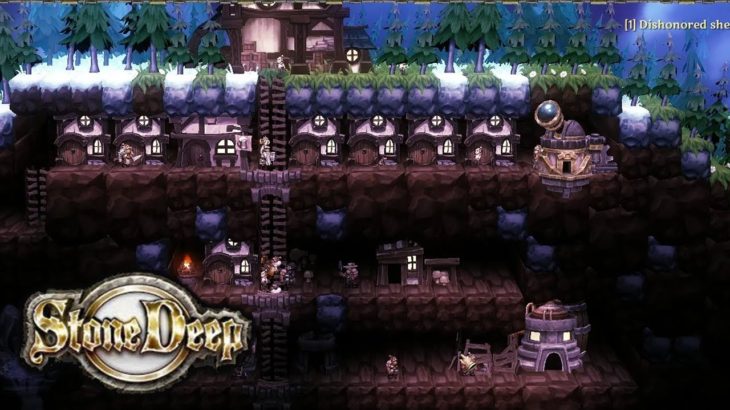 StoneDeep – ドワーフの地下都市建設シミュレーションゲーム！【実況】