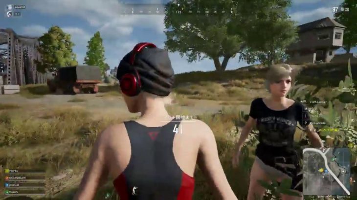 【PUBG】をらくさんとちっぷさん