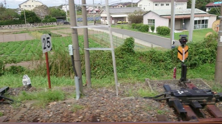 ［車窓］内房線 和田浦→館山［衝撃映像注意］