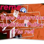 【Supreme】17ss THE NORTH FSCE Antarctica Expediton Pullover red 商品紹介動画（4K対応）