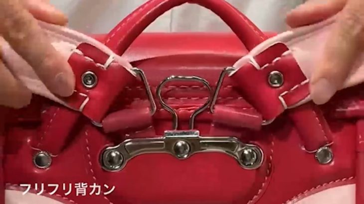 カバンのフジタ ディライト チェリーピンク×ピンク 商品紹介映像