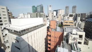 ペット飼育可&SOHO利用相談可能な人気ブランド高級賃貸マンション！パークハビオ新橋12階1K25.27㎡の室内動画