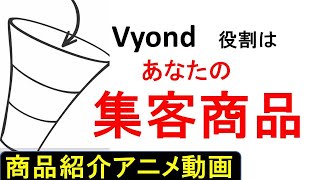 Vyond：商品紹介アニメ動画はあなたの集客商品
