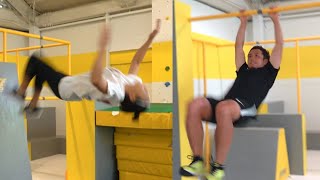 【ほのぼの】フィッシャーズさんに憧れて、パルクールに挑戦しました。