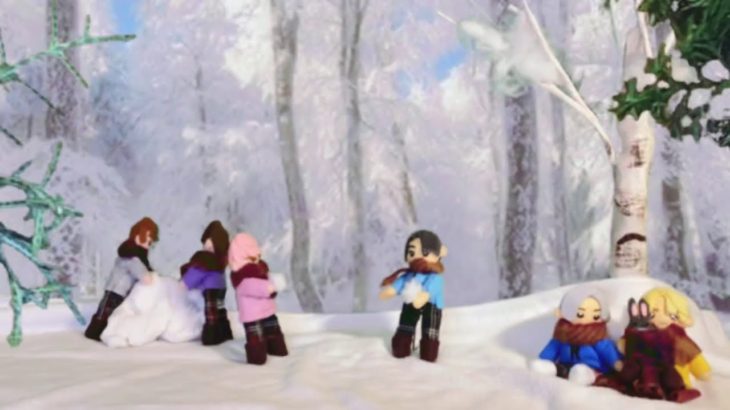 ★チビJO1クリスマス★ 『会いにきたよ！』　ペットのトイプーたちが遊びに来たよ