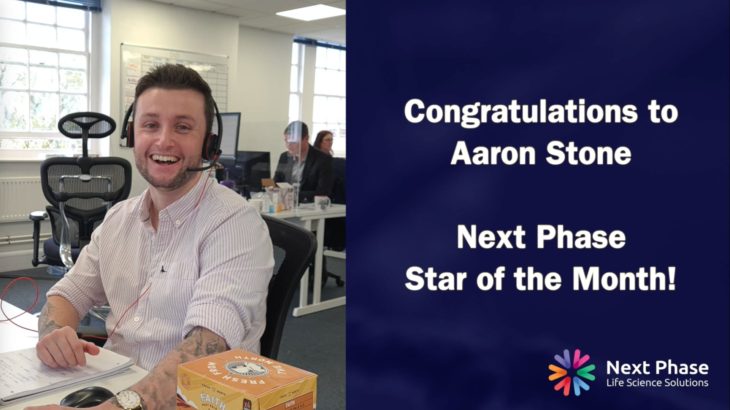 Next Phase Star of the Month – Aaron Stone