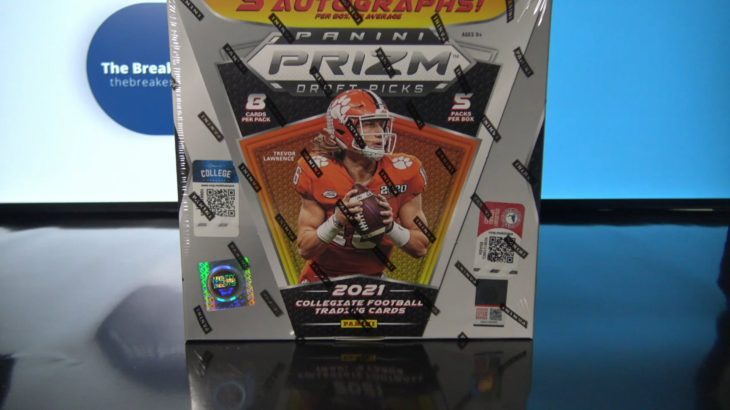 1 Box of 2021 Panini Prizm Draft Picks Hobby Football (Random First Letter of Last Name) (Break ID: 28748)