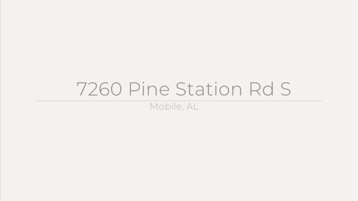 7260 Pine Station Rd S, Mobile, AL