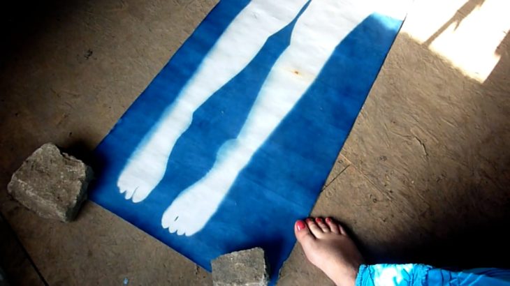Blue Me (cyanotype, 9 meters)