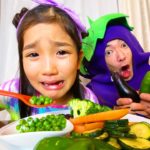 「やさい嫌い」やさいを食べられるかな？英語の歌　Yes Yes Vegetables Song | Kids Song