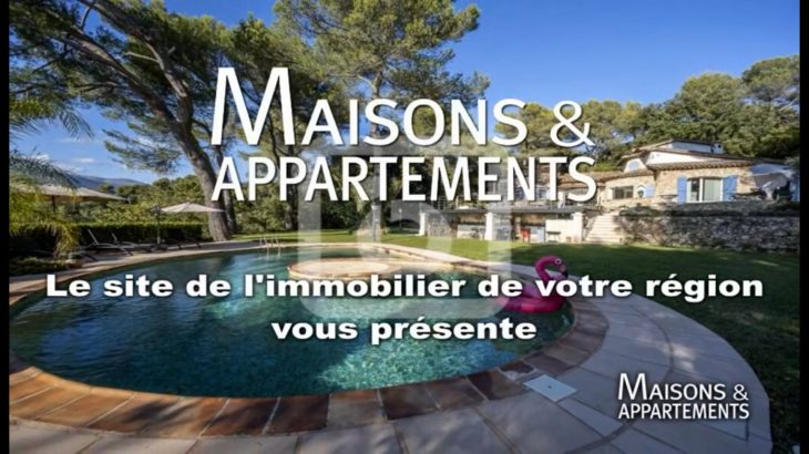 ROQUEFORT-LES-PINS – MAISON A VENDRE – 3 000 000 € – 195 m² – 6 pièce(s)