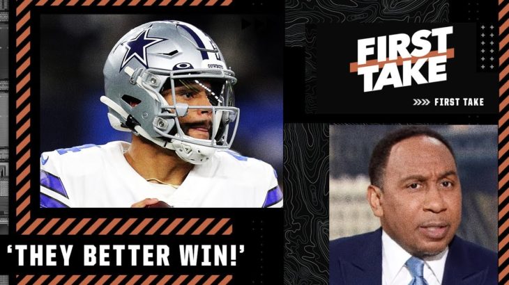 The Cowboys BETTER beat the Saints! – Stephen A. | First Take