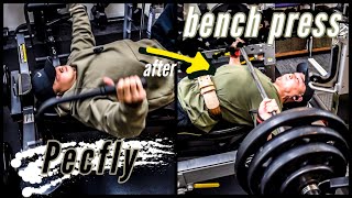 ペックフライの後のBPが効きすぎた！ #筋トレ #バルクアップ #ペックフライ