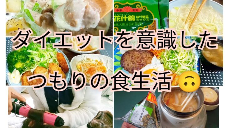 ダイエットしてるつもり ご飯🙄🍚