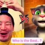 #21  Junya 1 gou funny video 🆚 Talking Tom [ who is the best.. ? ] @Junya.じゅんや  #talkingtom