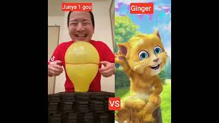 Junya 1 gou 🆚 Ginger 😂😂 #1  Who is the Best ? #shorts #short #trending