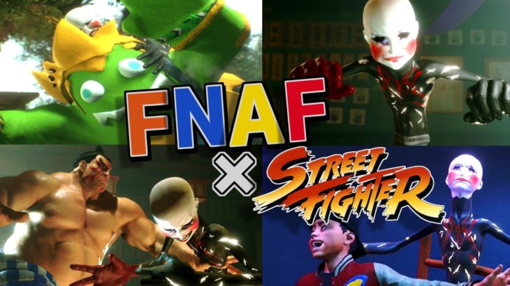 【SF6】パペットが殴ります。キャラメイクの自由度で実質FNAFの格ゲーに出来る「Street Fighter 6」でパペットを作ってピザ屋から世界に飛び出そう！