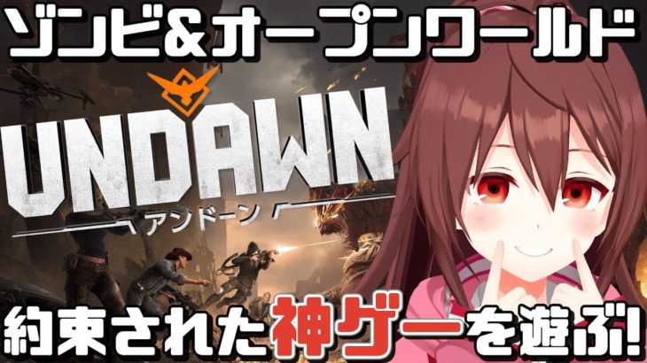 【UNDAWN】ゾンビｘオープンワールドな新作ゲームをプレイ！！キャラメイク&キャンプ（ギルド）作成がしたい枠♪【VTuber / リア / アンドーン】