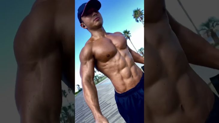 MASHLE マッシュルオンザビーチ　テンション上げ上げ動画　#筋トレ #マッシュル #癒し動画