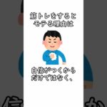 筋トレに関する雑学 #1分雑学 #2ch #雑学