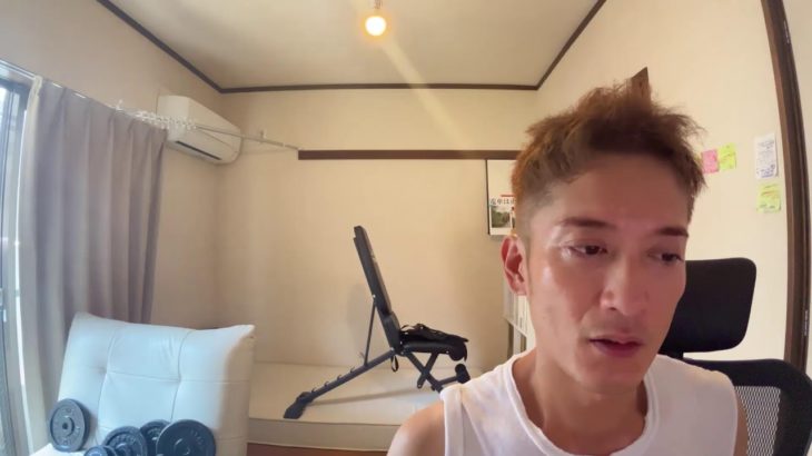 写真家が筋トレで苦しんでいるだけの動画 シーズン5　8月4日