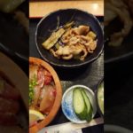 漬け丼+豚茄子炒め #おっさん   #筋トレ #shorts