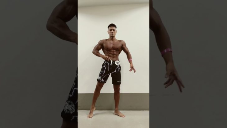 2年後は必ず勝つ…#フィジーク#筋トレ#トレーニング#コンテスト#jbbf#西日本選手権#メンズフィジーク#トレーニング#マッチョ#減量#減量期