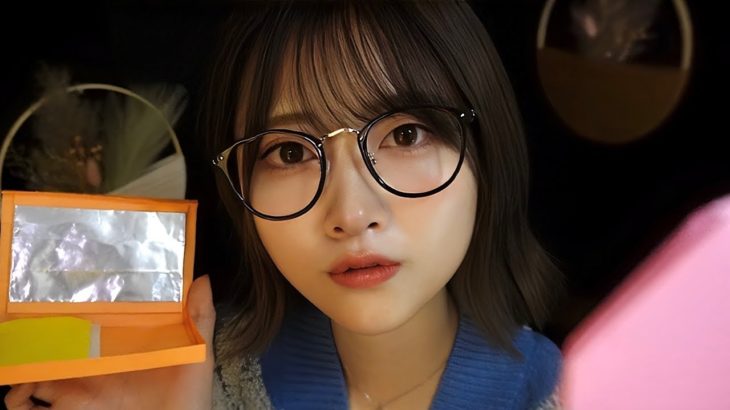 【ASMR】「折り紙の化粧品」でメイクする特別なサロン【ロールプレイ】【あなたの肌も紙です】