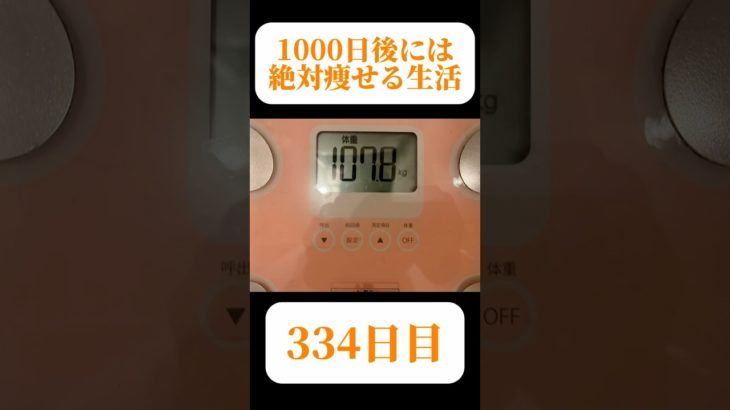 #ダイエット334日目 #138キロからの挑戦 #30代ダイエット #30キロダイエット成功 #現在30.2kgマイナス #2024年12月1日