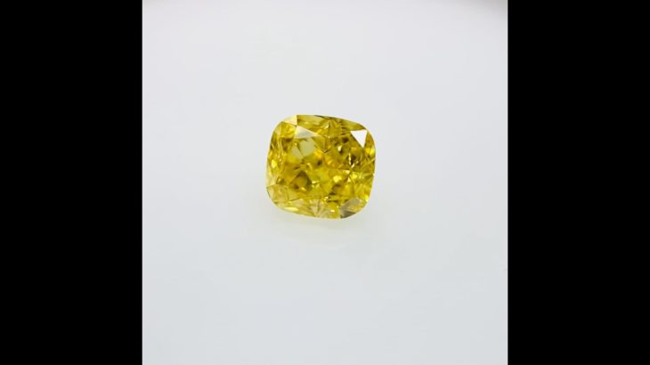 FANCY VIVID YELLOW 0.534ct X/RT2951/CGL