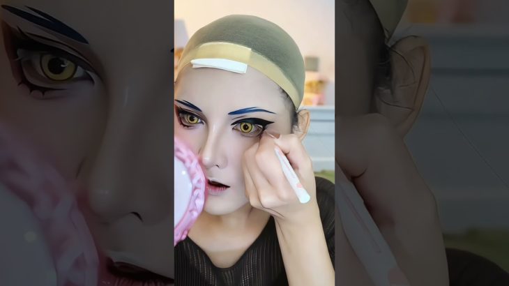 xiao アイメイクのチュートリアル#cosmakeup   #cosplay #genshinimpact #xiao #game #makeup #makeuptutorial  #gaming
