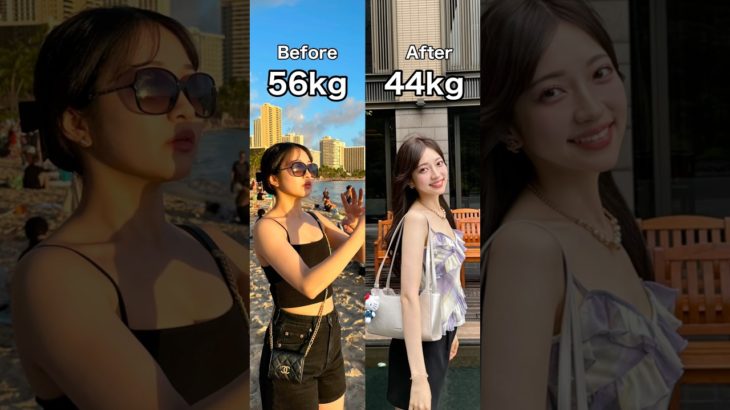 3ヶ月で10kg痩せたミス青学✨165cm 44kg #ダイエット #食生活