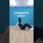 LE SSERAFIMの曲で腹筋鍛えるやつ　#ダイエット　#筋トレ　#腹筋