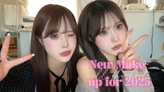 今年初の激盛れメイク⋆꙳𝜗𝜚꙳.*‬