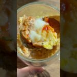 2ヶ月でウェスト－12cmしたマグカップで作れるオムライス#アラサーダイエット #アラフォーダイエット #簡単レシピ #オートミールレシピ