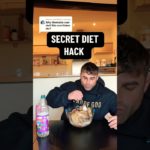 SECRET DIET HACK #diet #weightloss #gym #fitness #bodybuilding #weightlossjourney #weightlosstips