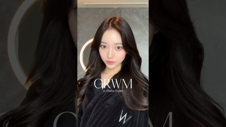 大阪でのメイク🎀#ブルベ#ブルベ冬#ブルベメイク#メイク#コスメ#韓国コスメ#コスメ紹介#おすすめ#fyp#02#大阪#大阪旅行#メイク動画