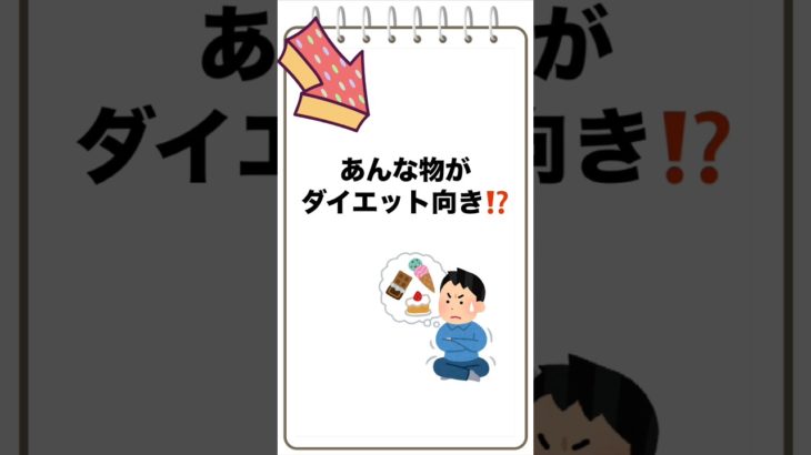 「ダイエット食べ物雑学‼️おすすめ軽食3選」　#ダイエット向き軽食 #低カロリーおすすめ #健康的な食事 #ダイエット中でも美味しい #フルーツゼリー #海藻サラダ #無糖ヨーグルト #食物繊維