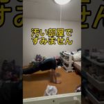 筋トレ生活50日目#筋トレ #筋トレ生活 #腕立て伏せ #50日目