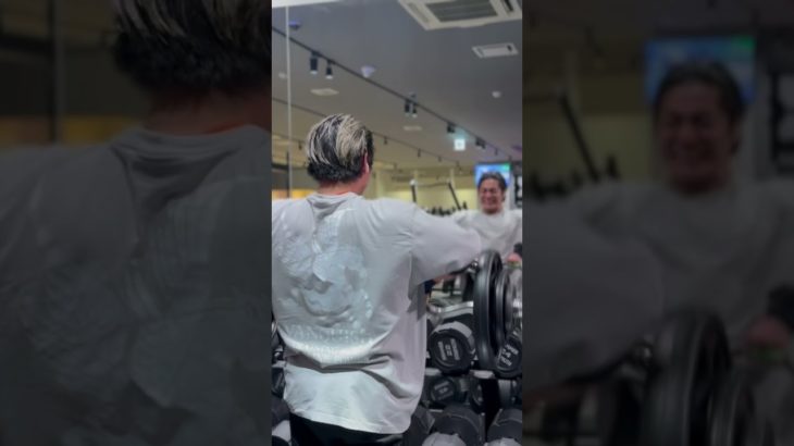 【エニタイム】アラサーマッチョの筋トレルーティン#shorts #ダイエット #thailand