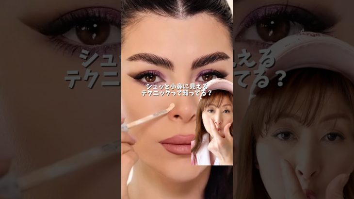 シュッと小鼻メイク🐽