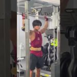 大会まで23日#筋トレ#肩トレ#トレーニング#フィジーク#ボディーメイク#減量期#ダイエット#フィットネス#おばけトレーニー#fitness#workout