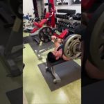 ライイングトライセプスエクステンション77.5kg #jbbf #腕トレ #筋トレ