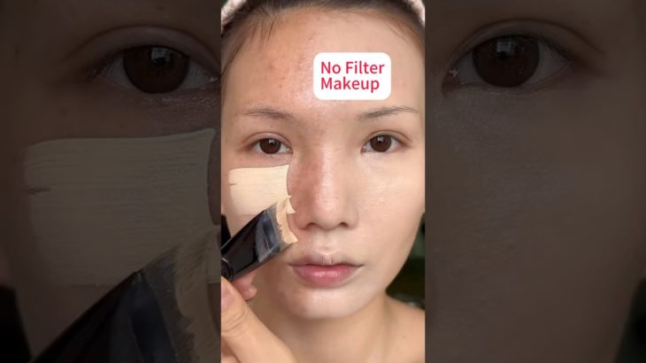 100% Real No-Filter Makeup Tutorial