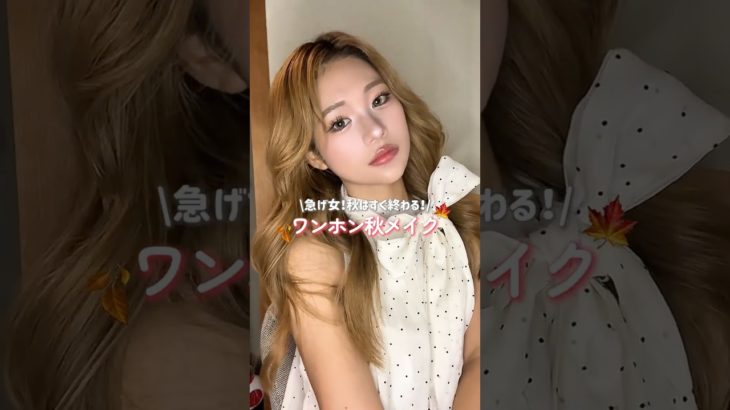 【秋はすぐに終わる】気合いで秋を楽しむメイクという名目で私の独り言を聞いてください #美容 #秋メイク
